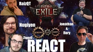 Reacting To @ZiggyDGaming , @RaizQT , @nugiyen  Interviewing GGG Jonathan & Rory On PoE2 Endgame.