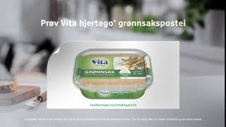 Vita hjertego' grønnsakspostei