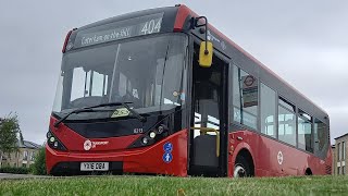 FAST | A short journey on London bus route 404 | YX16 OBA - 8213 | E200MMC - Transport UK