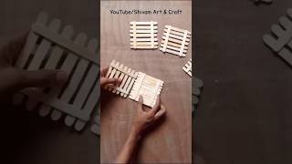 Ice cream Stick Craft|Ice Cream Stick Pen Holder| #shorts