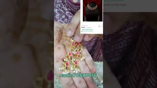 Meesho beautiful necklace #shortsyoutube #viral #meesho