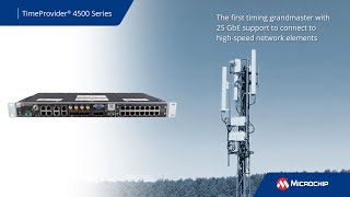 TimeProvider® 4500 Series – Industry’s First Grandmaster With High-Speed Network Ports up to 25 Gbps