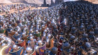 21 000 Romans VS 23 000 Predators - Ultimate Epic Battle Simulator 2 - UEBS 2