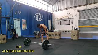 SESSION TRAINING - "INGRID" SNATCH/BAR FACING BURPEE - 10 ROUNDS 3/3 - VITOR MONTEIRO