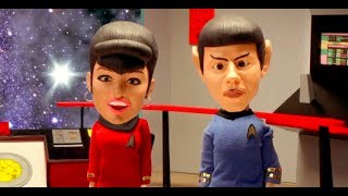 Werde Spock oder Kirk! - Komm ins TV und werde Trekkie-Star - lustige animation clips