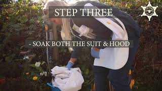 Cleaning Tips for B.J. Sherriff Beekeeping Jackets, Suits, and Veils