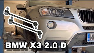 BMW X3 F25 Sway Bar Links Replacement