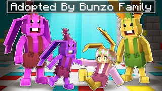 Adopted By The BUNZO FAMILY In Minecraft