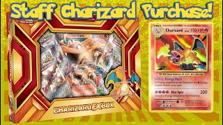 Pokemon Charizard Staff Card, Sealed EX boxes, PSA Graded Cards, Sealed Theme Decks and More!!