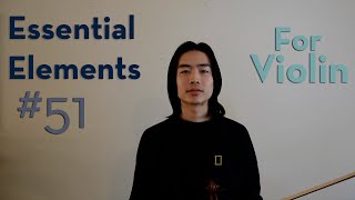 Essential Elements #51 for Violin, With Coach Jayla