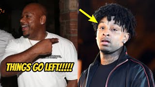 OH NO!! 21 Savage & Wack100 C0NFRONT Each Other & Things GO LEFT!!