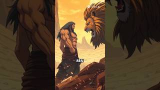 Samson vs the might Lion | #SamsonVsLionBattle #StrengthOfSamson #LionOfLegends