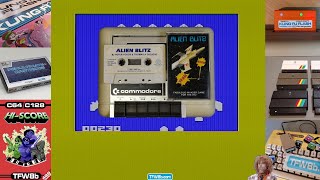 Rod's Rummaged Recordings: Alien Blitz - VIC PACK - Unexpanded Commodore VIC20 - #SpaceInvadersClone