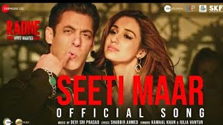 Seeti Maar | Radhe -Your Most Wanted Bhai | Salman Khan Disha Patani|Kamaal k lulai V|DSP|Shabbir