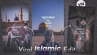 Islamic Reels Video Editing Vn ~ How To Make Islamic Reels In Vn Video Editor