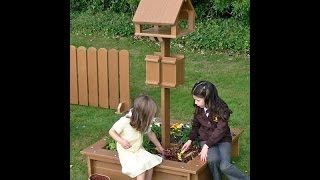 The Beastie Box - raised bed, butterfly box, solitary bee box, bird box and insect corner