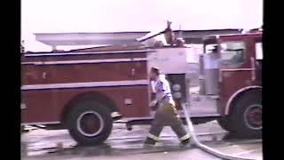 Downtown Lancaster, Ohio Fire, 1989