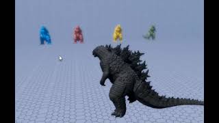 PROJECT KAIJU 4.0 ||ROBLOX MV GODZILLA WALK ANIMATION SNEAK PEAK!