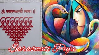 Saraswati Puja kamon holo/saraswati puja vlog