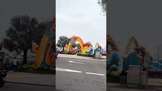 Golden Dragon Bridge in Danang