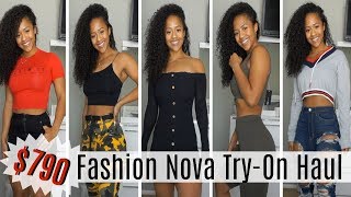 $790 FASHION NOVA TRY-ON HAUL | Clothes That Actually Fit My Curves 🍑