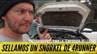 Toyota 4runner 5th Gen - Le sellamos el snorkel para enfrentar las lluvias en Bogotá