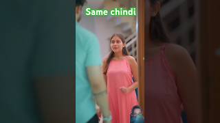 When chindi meets chindi😂❤️🫶🏻 #trendingshorts #cutest  #comedyvideos# Nabila's Reactions