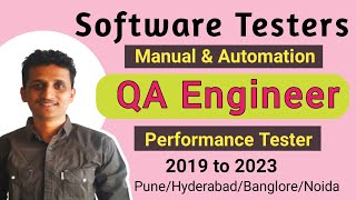 Software Testing Jobs | QA Fresher Jobs | Testing Jobs | Performance Testing Jobs | QA Jobs #pradip