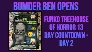 Opening The Simpsons Treehouse Of  Horror  Funko 13 Day Countdown Calendar *Day 2*