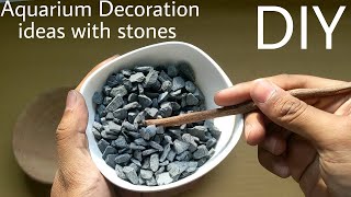 DIY AQUARIUM DECORATIONS IDEAS - Fish Tank decoration ideas at home (Beautiful)