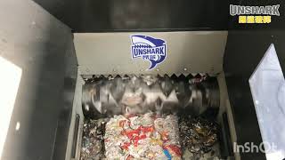 Enerpat Aluminum Tin Can Shredder | Single Shaft Shredder