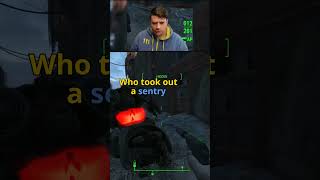 Cabot house sentry bot destroyed!? #fallout4playthrough  #fallout4survival  #fallout4