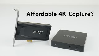 Pengo 4K HDMI PCIe and USB 4K HDMI Grabber Pro