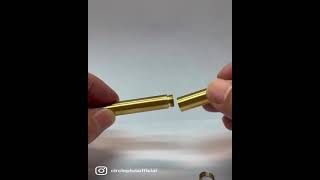 Loclen "TINY" Raw Brass Fountain Pen