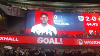 Danny Welbeck vs  Lithuania