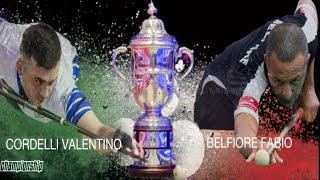 CORDELLI VALENTINO VS BELFIORE FABIO BILLIARD TV