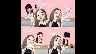 Blackpink zepeto fan sign #fansign #zepeto