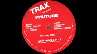 Phuture ‎– Acid Tracks