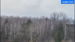 Russian Aerospace Forces helicopters racing towards Kiev, attacking Ukrainian Military ground