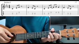 Spiderman Theme - Easy Beginner Ukulele Tabs With Playthrough Tutorial Lesson