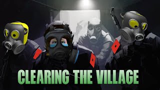 Clearing an entire village in Blackhawk 5 Roblox