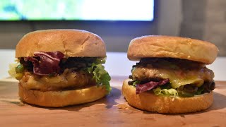 Chicken kebabish Burger||chicken burger