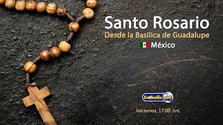 Rosario de hoy desde la Basílica de Guadalupe 🇲🇽.  Jueves 05/septiembre/2024 17:00 hrs.