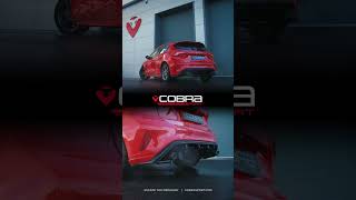 Ford Focus ST-Line Quad Exit Box Delete Exhaust Conversion (EcoBoost 125PS) by Cobra Sport Exhausts