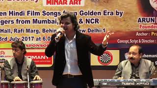 Aa gale lag ja | Ashish Shrivastava with DO-RE-MI LiveMusic |