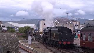 Steam Train clips 2 Fort William Station & Malliag Station