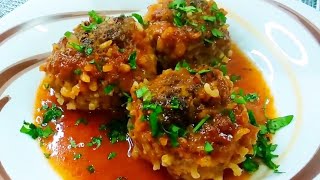 Легкий и вкусный ужин с рисом, говяжьим фаршем и овощами!