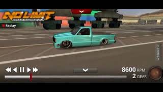 No limit drag racing 2.0 v1.8.7 frontal Procharged 1986 Chevy s10 @5.618 et