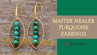 Master Healer Turquoise Earrings