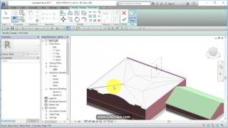 REVIT ARCHITECTURAL PROJECT 18 PARAPET WALL INPLACE SWEEP